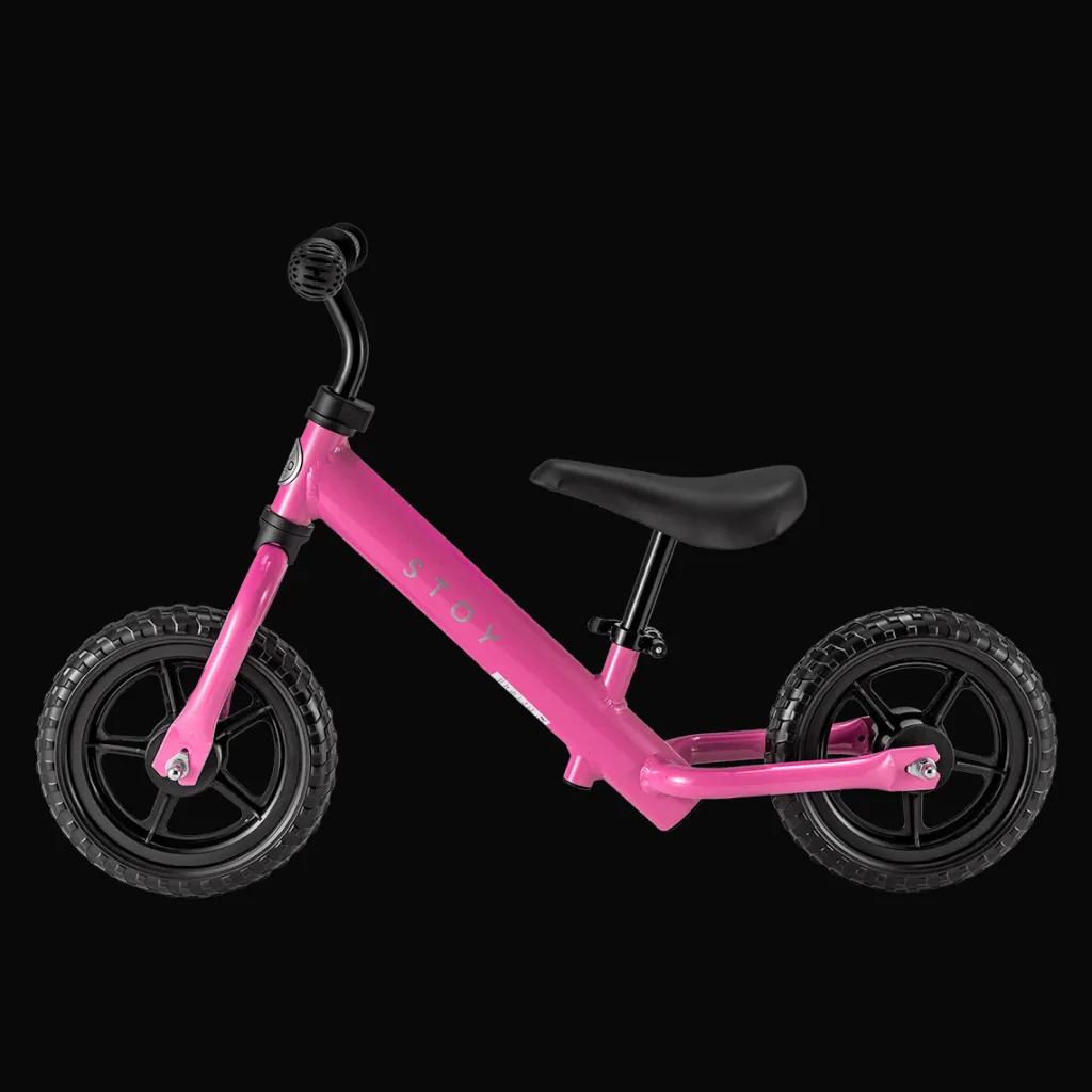 Online 10" Balanscykel Aluminium Pink Barn Balanscyklar