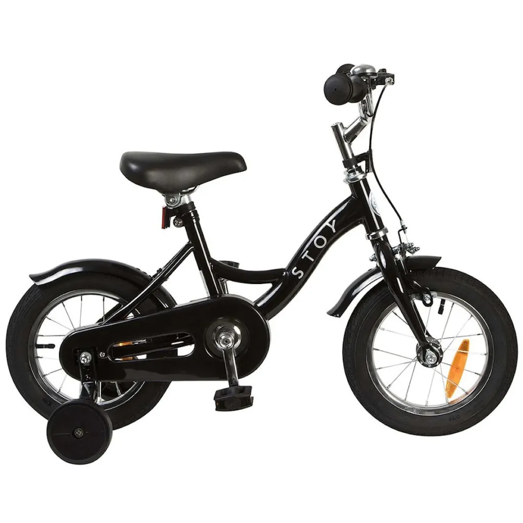 Hot 12" Classic Cykel Svart Barn Barncyklar