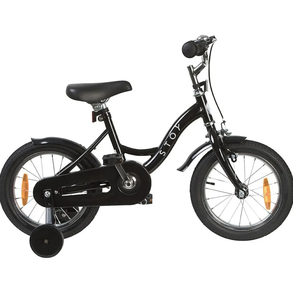 Discount 14" Classic Cykel Svart Barn Barncyklar