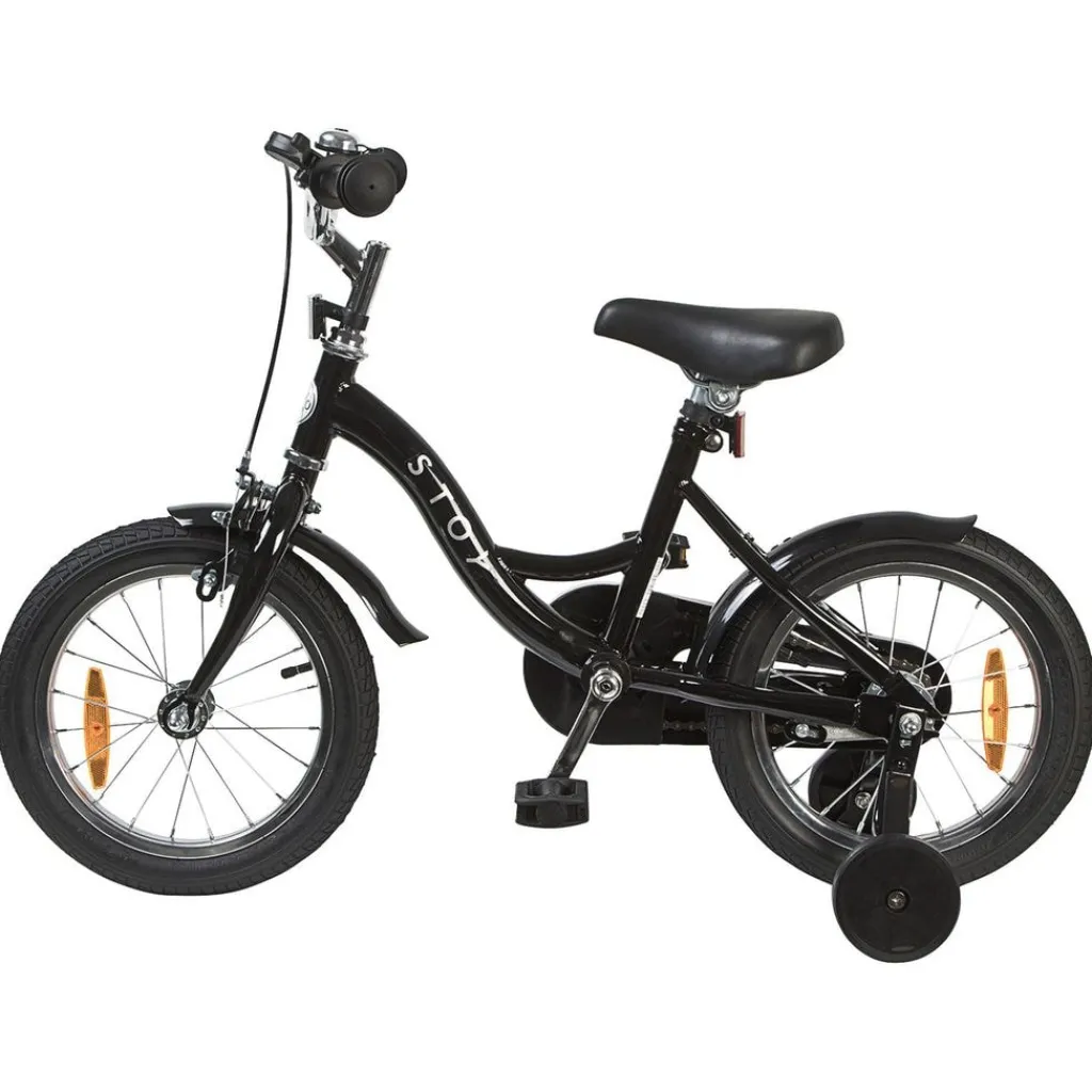 Discount 14" Classic Cykel Svart Barn Barncyklar