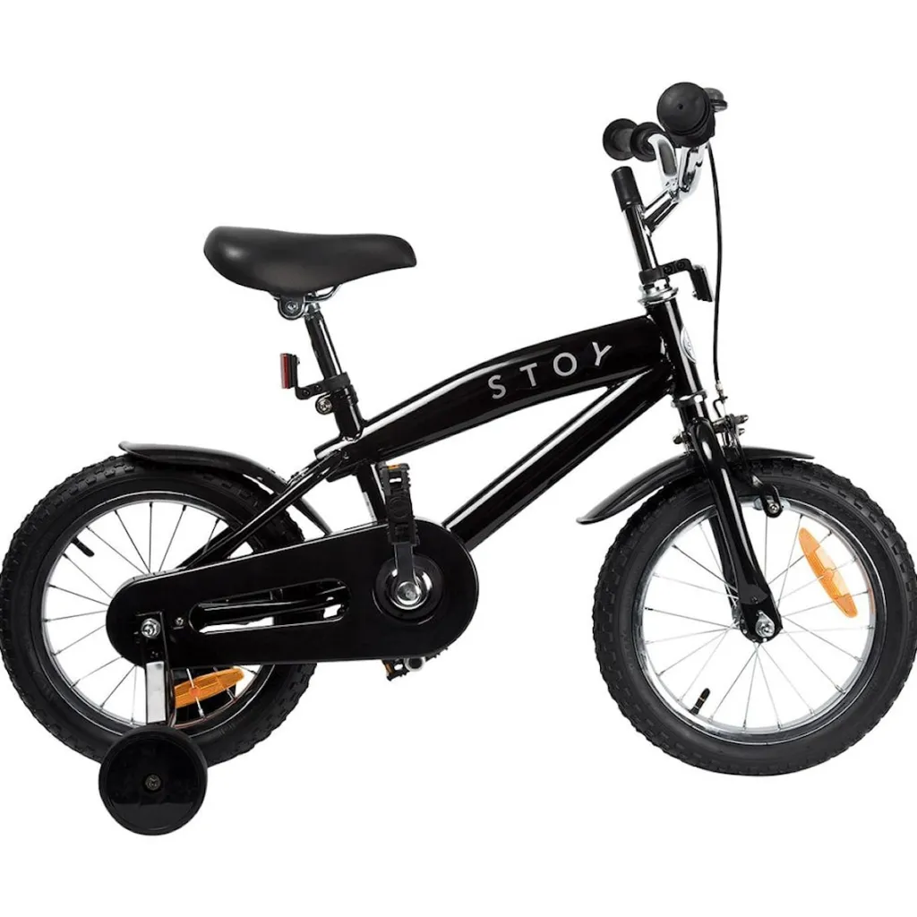 Outlet 14" Cruiser Cykel Svart Barn Barncyklar