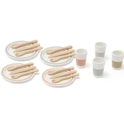 Hot 20 delar Kids Bistro Dinnerware Lekset Låtsaslek & Rollek