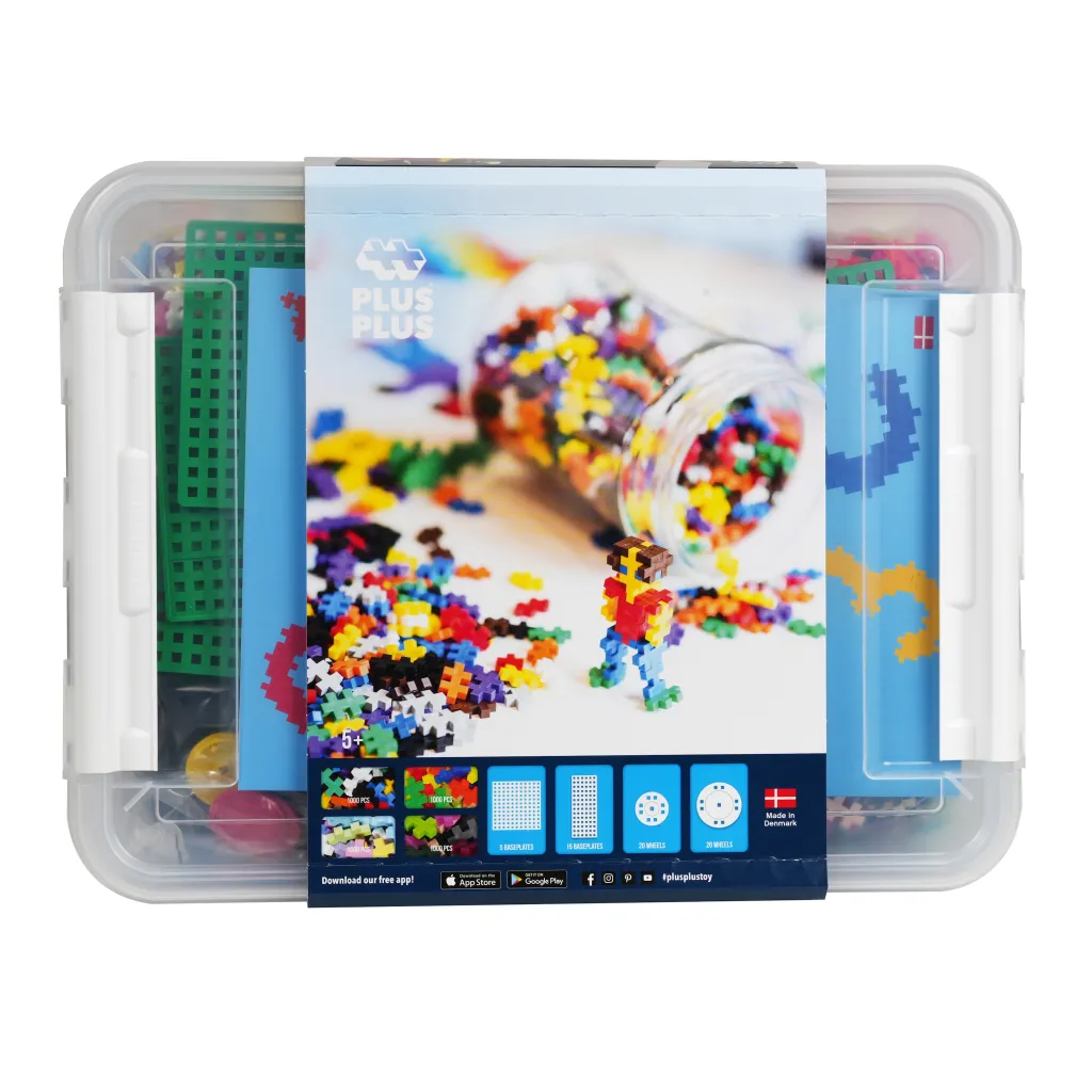 New 4000 ® Byggset Med Förvaring Byggklossar & Lego