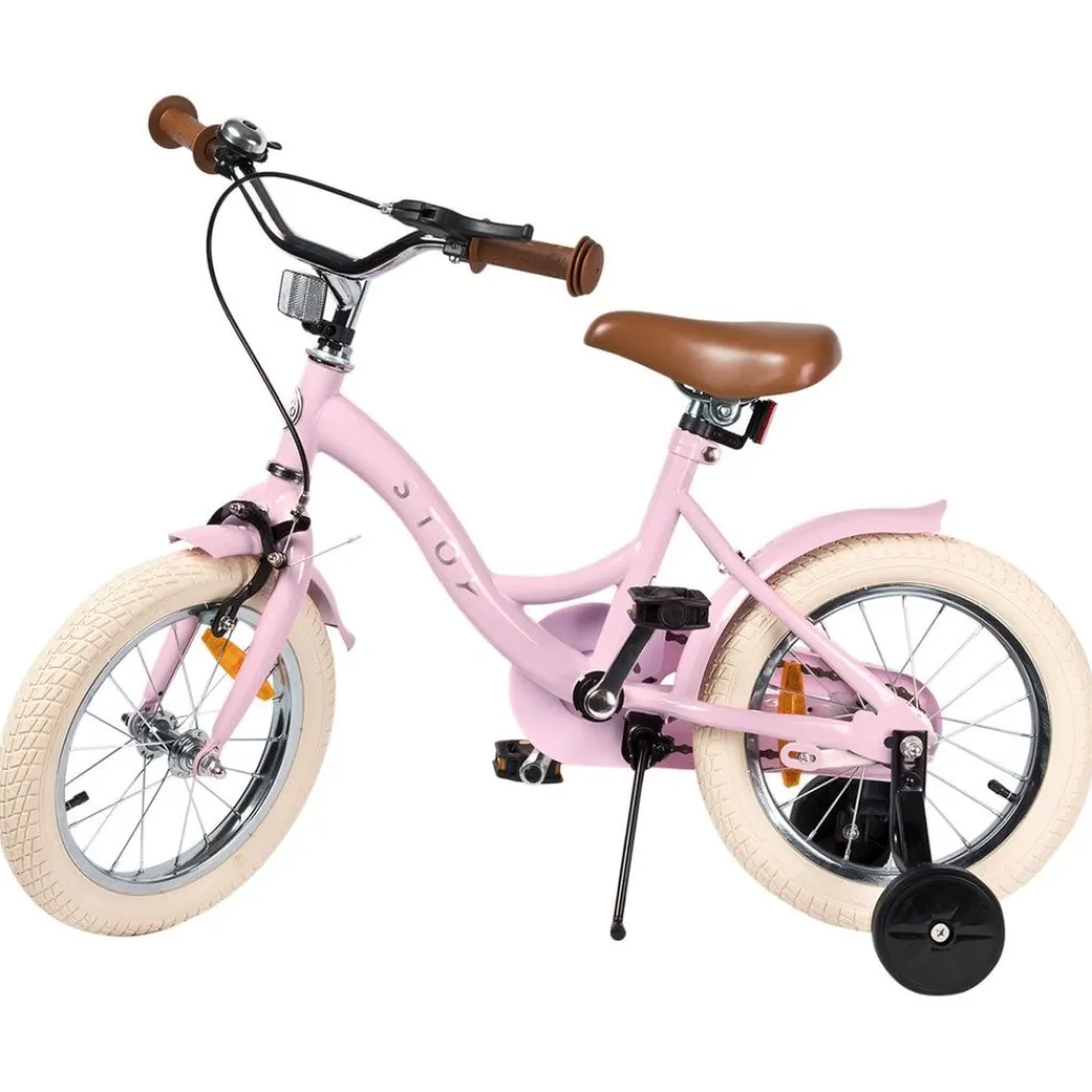 Discount 14" Vintage Cykel Candy Pink Barn Barncyklar