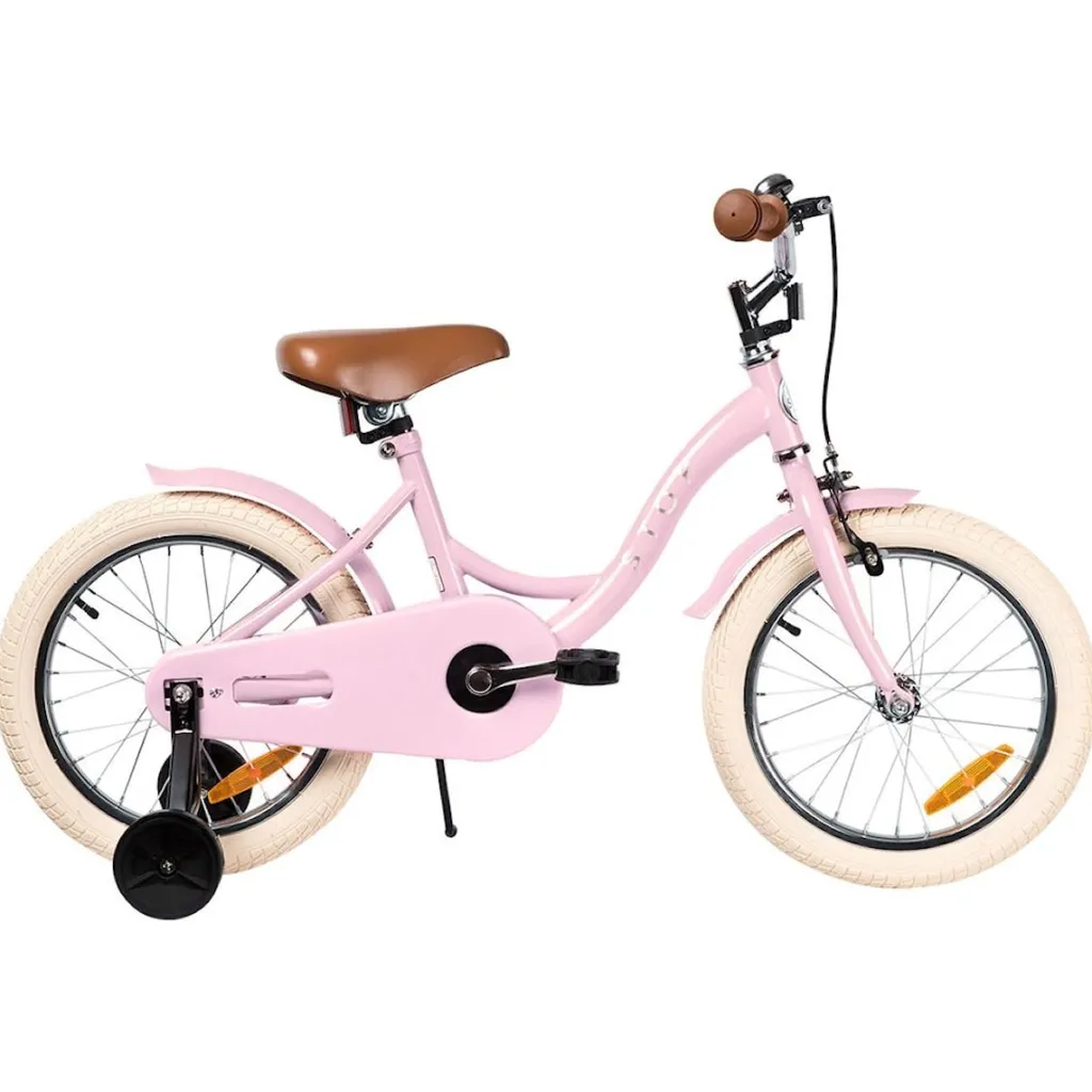 Online 16" Vintage Cykel Candy Pink Barn Barncyklar