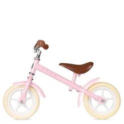 Best 10" Vintage Springcykel Candy Pink Barn Balanscyklar