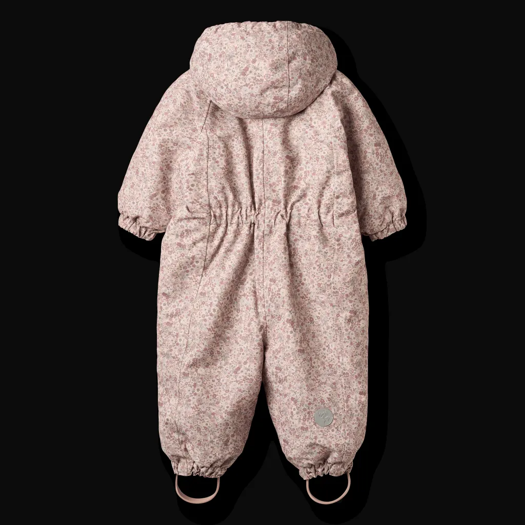New Adi Vinteroverall Rose Dust Flowers Overaller
