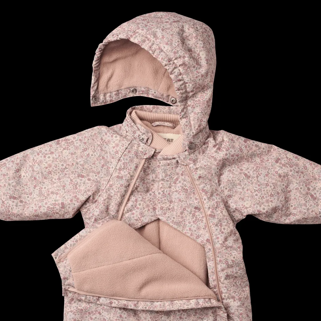 New Adi Vinteroverall Rose Dust Flowers Overaller