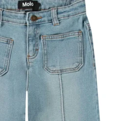 Hot Adina Woven Pants Clear Washed Blue Barn Byxor & Shorts
