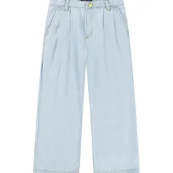New Aeisha Woven Pants Bleached Drapy Barn Byxor & Shorts