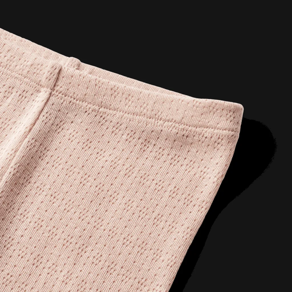 Discount Agi Leggings I Ull Och Silke Pale Lilac Barn Byxor & Shorts