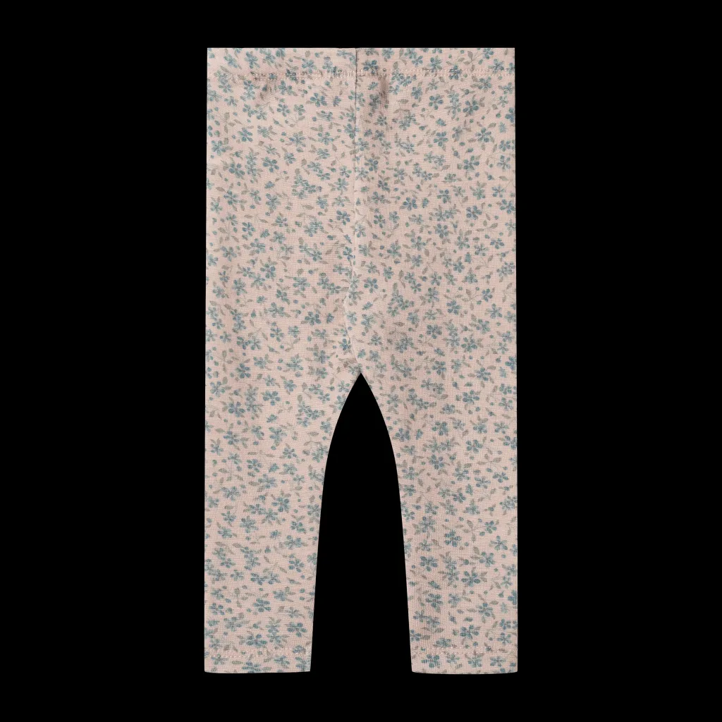 Clearance Agi Ullleggings Blue Flowers Barn Byxor & Shorts