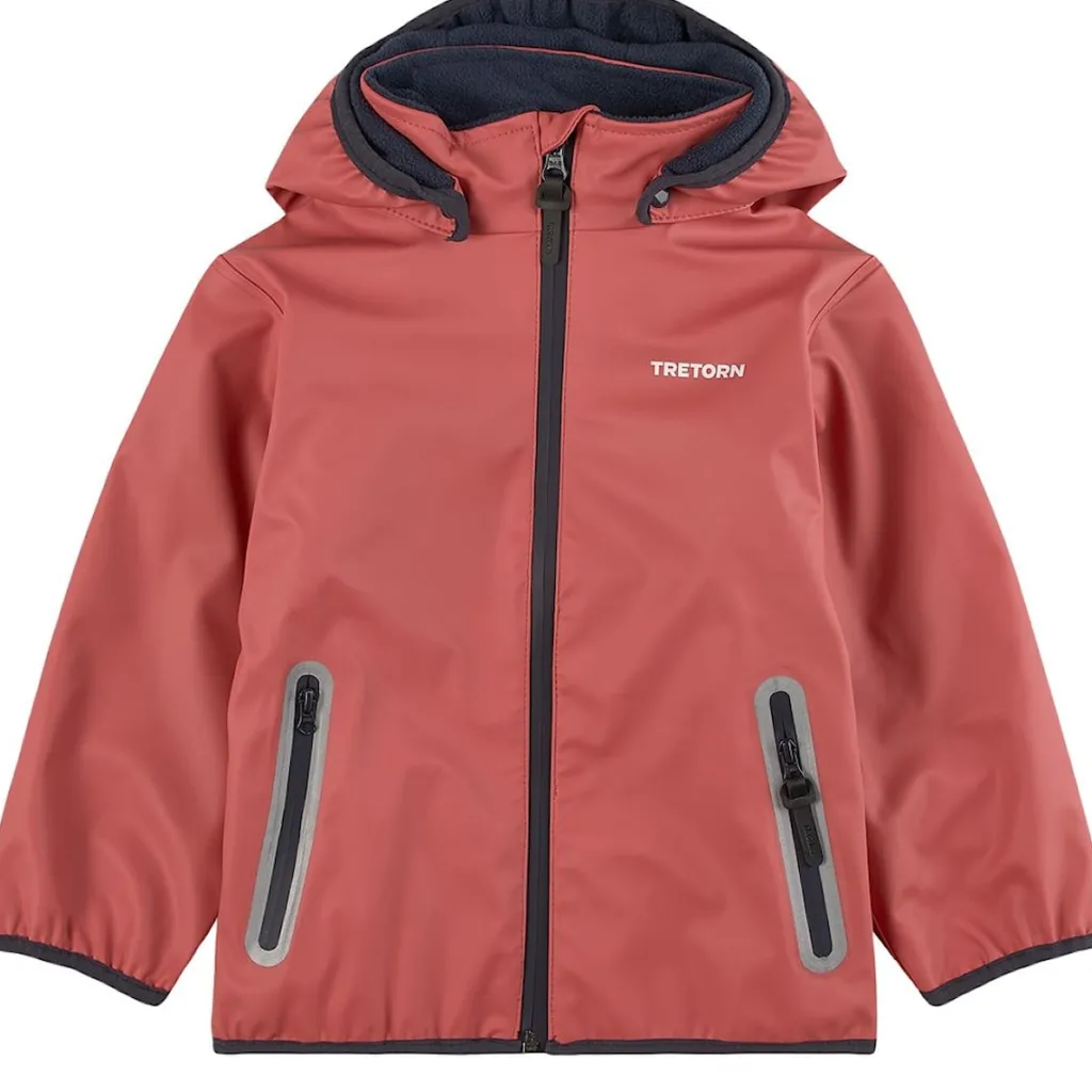 Sale Aktiv Fleece Regnjacka Dusty Cedar Jackor & Kappor