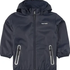 Clearance Aktiv Fleecefodrad Regnjacka Marinblå Jackor & Kappor