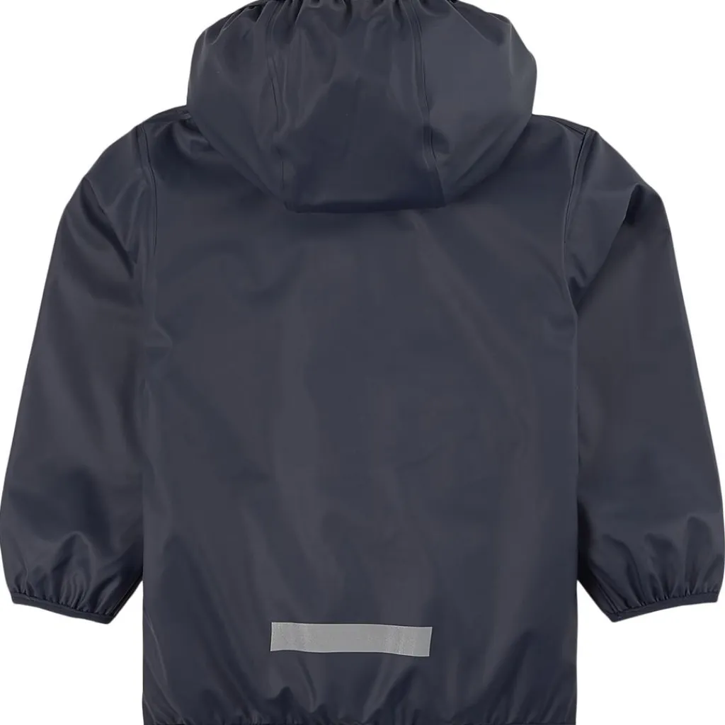 Clearance Aktiv Fleecefodrad Regnjacka Marinblå Jackor & Kappor