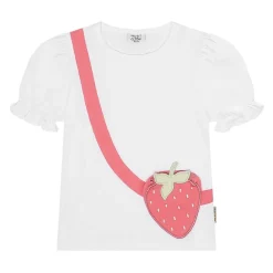 New Alma T-shirt White Barn Tröjor & Toppar