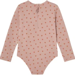 Alma UV Baddräkt Apricot Hearts Barn Uv-Kläder & Badkläder