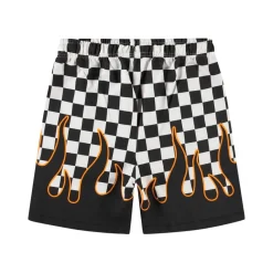 Outlet Amil Soft Pants Check On Fire Barn Byxor & Shorts