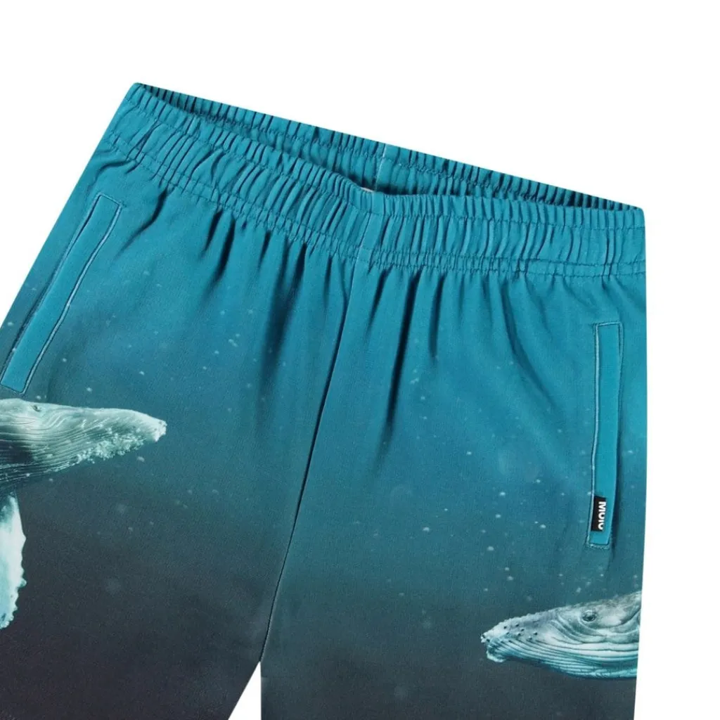 Hot Amil Soft Pants Whale Dive Barn Byxor & Shorts