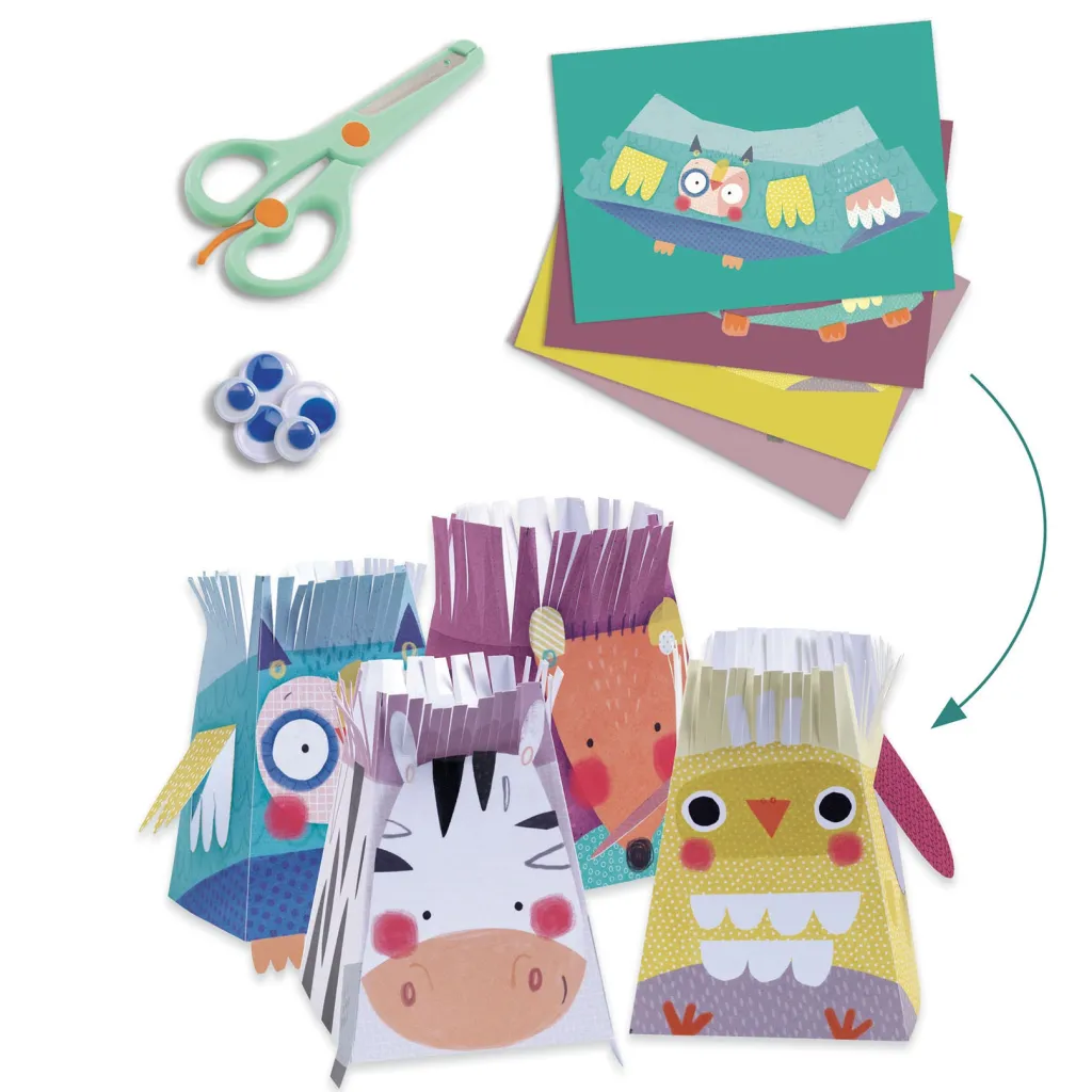 Outlet Animal Houses Pysselset Med 6 Aktiviteter Kreativitet