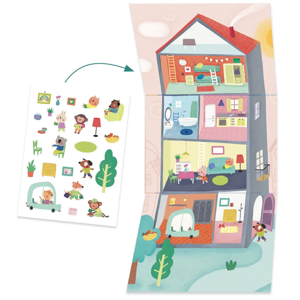 Outlet Animal Houses Pysselset Med 6 Aktiviteter Kreativitet