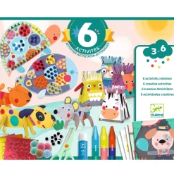 Outlet Animal Houses Pysselset Med 6 Aktiviteter Kreativitet