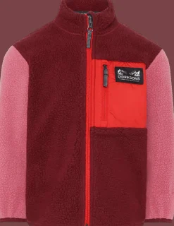 Sale Anten Kids Jumper Med Hel Dragkedja Anemon Red Barn Tröjor & Toppar