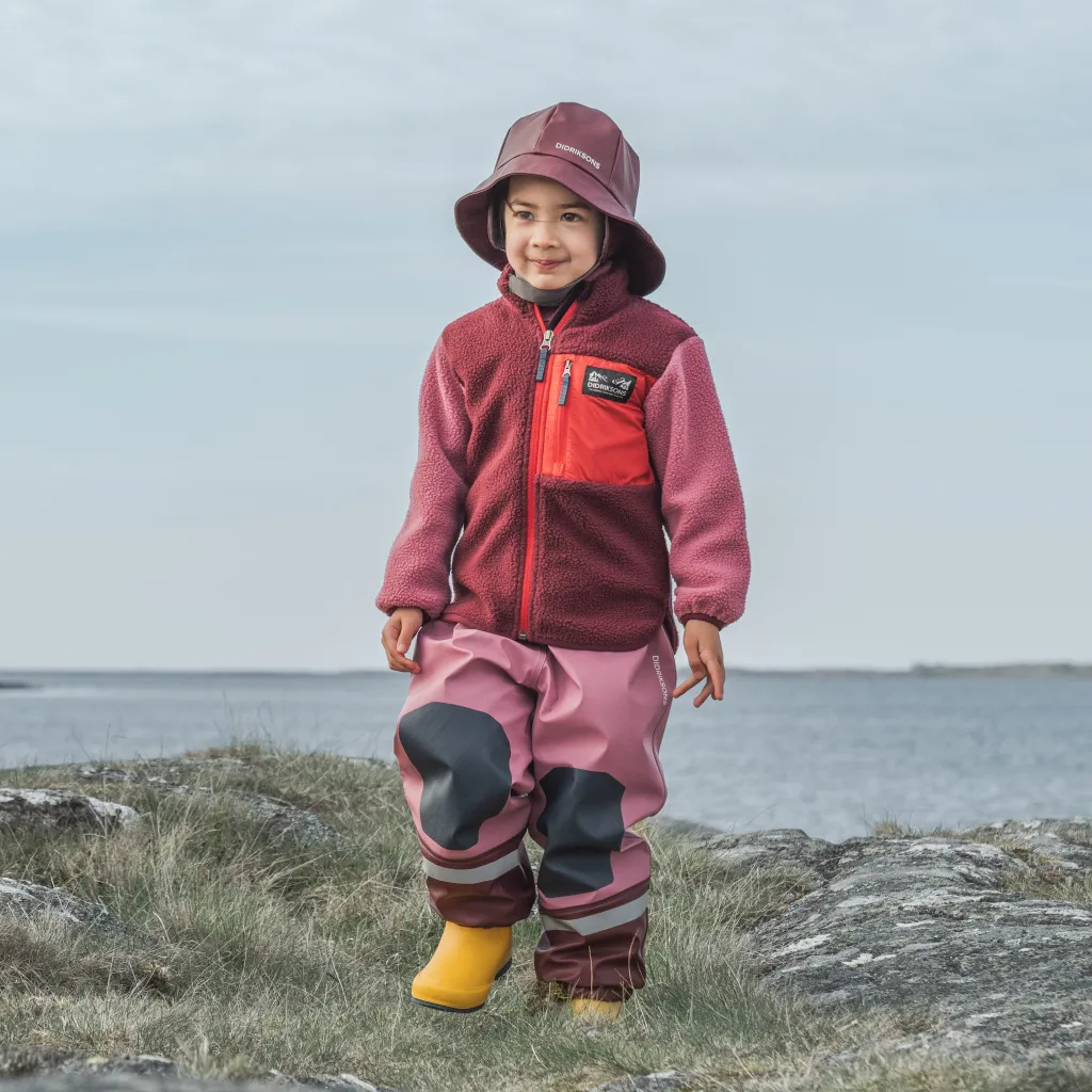 Sale Anten Kids Jumper Med Hel Dragkedja Anemon Red Barn Tröjor & Toppar