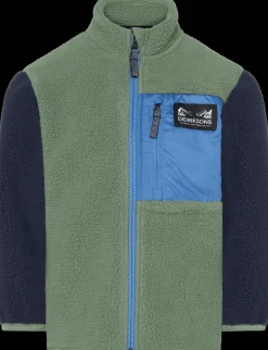 Anten Kids Jumper Med Hel Dragkedja Light Moss Barn Tröjor & Toppar