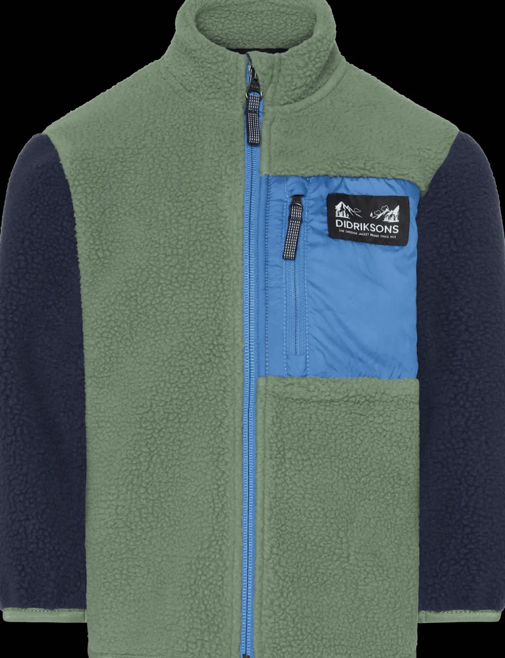 Anten Kids Jumper Med Hel Dragkedja Light Moss Barn Tröjor & Toppar
