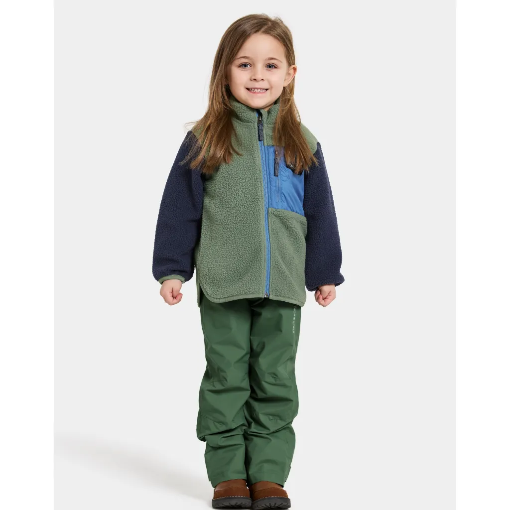 Anten Kids Jumper Med Hel Dragkedja Light Moss Barn Tröjor & Toppar