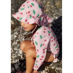 Online Antibes Mönstrad Baddräkt Med Hallon Woody Rose Barn Uv-Kläder & Badkläder