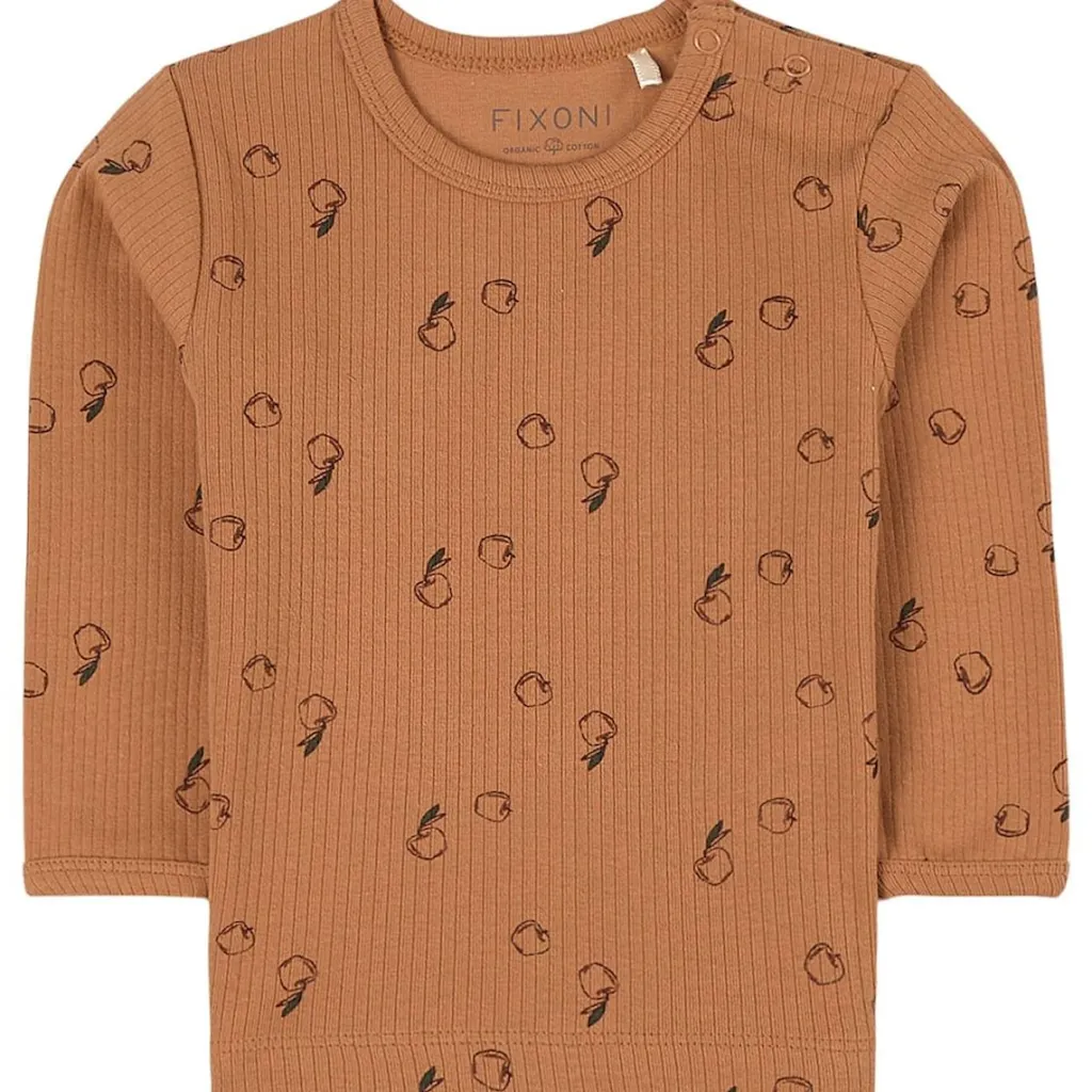 Hot Apple Långärmad T-shirt Ocher Barn Tröjor & Toppar
