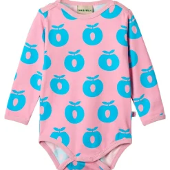 New Apples Bebis Body Pink Lilac Barn Bodys & Bodysuits