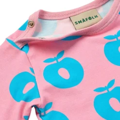 New Apples Bebis Body Pink Lilac Barn Bodys & Bodysuits