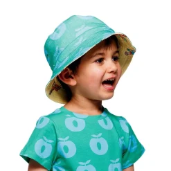 New Apples Bucket Hat Green Barn Accessoarer