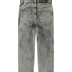 New Aska Woven Pants Grey Stonewash Barn Byxor & Shorts