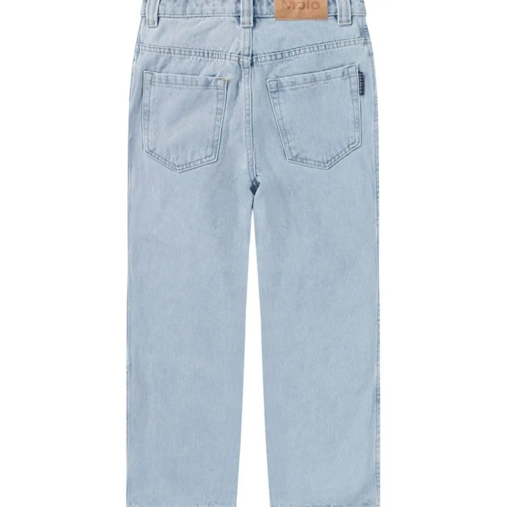 Online Askane Woven Pants Sun-bleach Blue Barn Byxor & Shorts