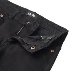 New Asta Woven Pants Black Barn Byxor & Shorts