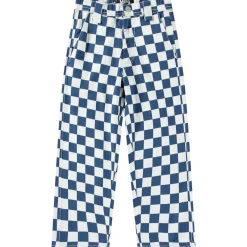 Discount Ataru Woven Pants Best Blue Check Barn Byxor & Shorts