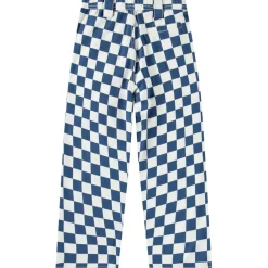 Discount Ataru Woven Pants Best Blue Check Barn Byxor & Shorts