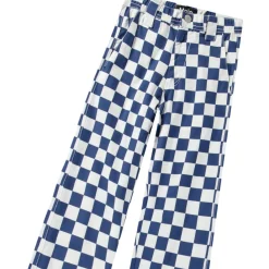 Discount Ataru Woven Pants Best Blue Check Barn Byxor & Shorts
