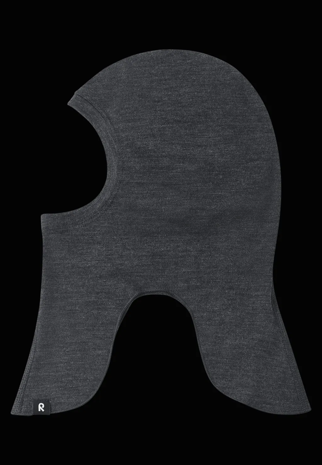Best Aurora Balaklava I Ull Black Melange Barn Accessoarer