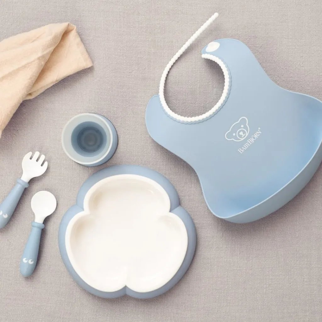 Sale Baby Middags Set Blekblå Äta & Dricka