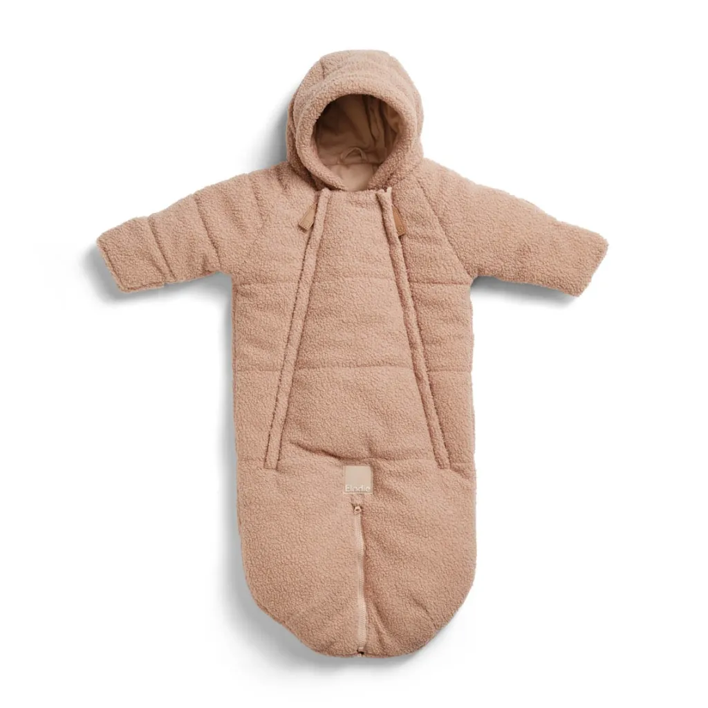 Outlet Baby Overall Pink Bouclé Barn Bodys & Bodysuits