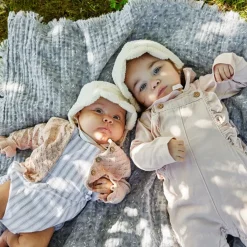 Discount Babymössa White Boucle Barn Accessoarer