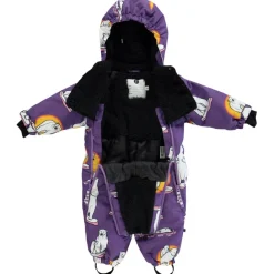 Best Babyoverall Polar Bears Purple Heart Overaller