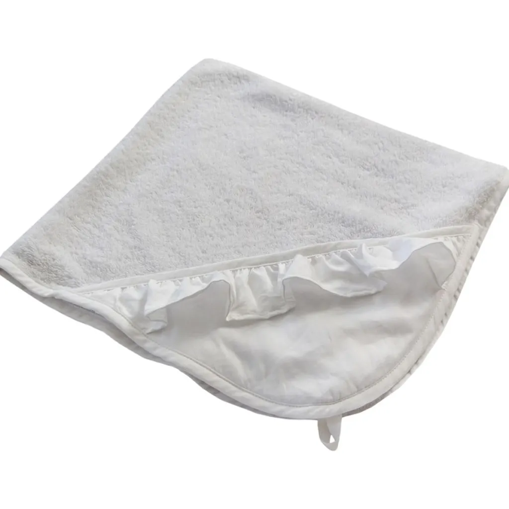 New Badcape Volang Vit Handdukar