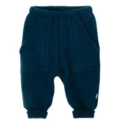 Sale Baggy Byxor I Mjuk Ull Dark Turquoise Barn Byxor & Shorts
