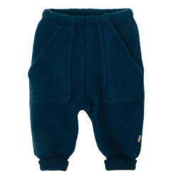 Sale Baggy Byxor I Mjuk Ull Dark Turquoise Barn Byxor & Shorts